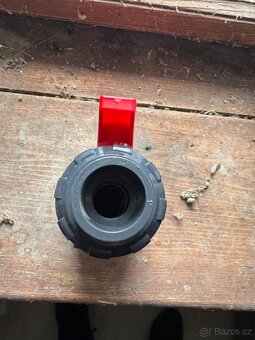 Nový kulový ventil, 2x lepený spoj, 32 mm (1") - 2