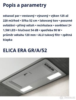 Prodám digestoř - 2