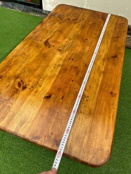 Masivní stůl borovice - 2