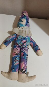 Retro  hračka šašek - 2