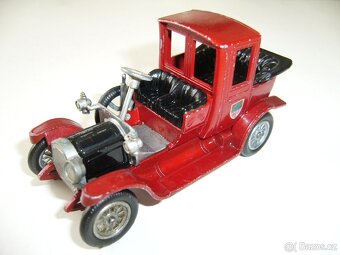 Model auta LESNEY Packard Landaulet - 1912, kovový - 2