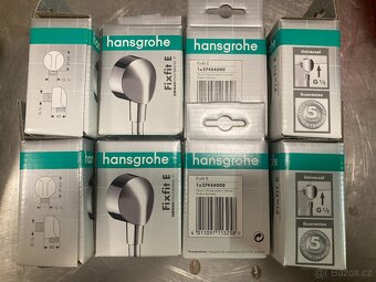 Nástěnná přípojka sprchy Hansgrohe FixFit E – Nová - 2