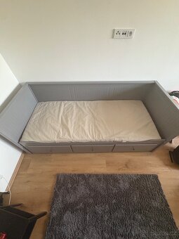 Rozkládací postel IKEA s 2x matracemi - 2