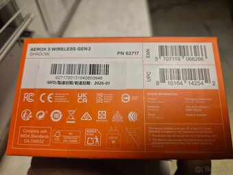 Steelseries Aerox 3 Wireless GEN 2 Shadow - 2