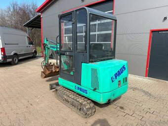 Minibagr 1,5T německé značky Paus + 3x lžíce - 2