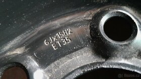 Prodám 4x plechové disky R15 Škoda Fabia 2 NOVÉ - 2