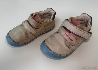Kožené barefoot boty D.D.step S070-41929 White vel. 25 - 2