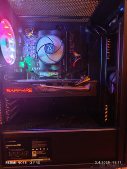 Herni PC - Ryzen 5, 16GB RAM, SSD+HDD, RX5600XT, WIN11 - 2