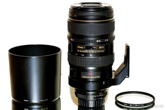 Nikon AF Nikkor 80-400mm D VR + UV Hoya TOP STAV - 2