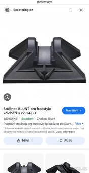 Blunt stojánek na freestyle koloběžku - 2