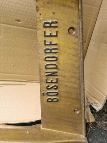 Litinový struník křídla Bösendorfer - 2