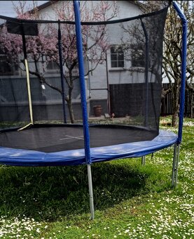 Trampolína Marimex 305 cm s ochrannou sítí+ schůdky - 2