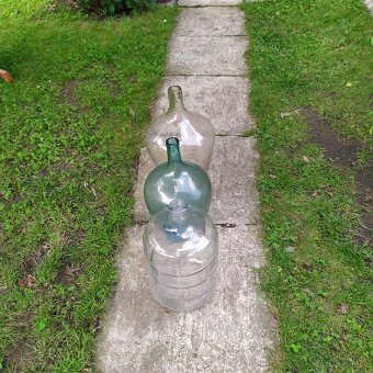 Skleněné demižony obsah 15 A 11,3 a 10 l - 2