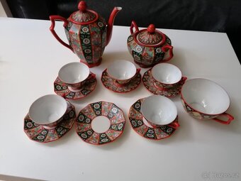 set porcelánu - Klenčí pod Čerchovem, ručně malovaný, - 2