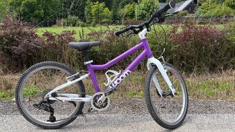 Woom 4 - kola 20", držák na lahev, přehazka 8st. - 2