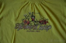 Dětské dívčí triko krátký rukáv - Flower Camp - 2