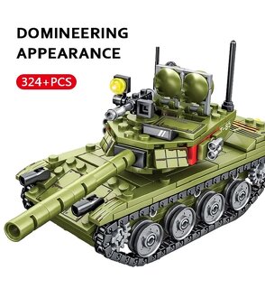 Stavebnice- Tank T85 kompatibilní s LEGO - 2