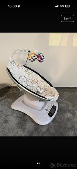 4moms Lehátko mamaRoo 4.0 Plush - 2