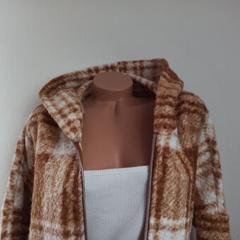 NOVÝ dámský podzimní kabátek s kapucí XL - XXL - 2