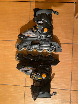 Kolečkové brusle - nastavitelné - 2