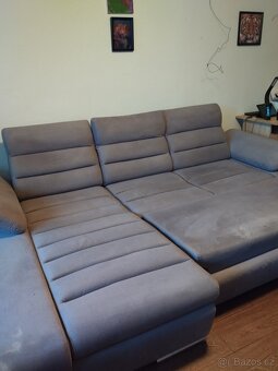 Rohová sedací souprava rozkládací - 2