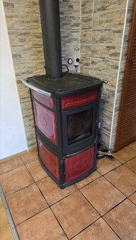 Prodám kamna s výměníkem na vodu Edilkamin Calidra - 2