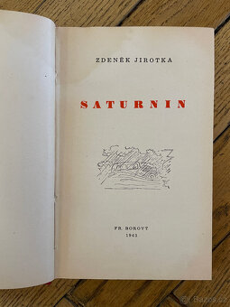 Saturnin 1943 Jirotka - 2