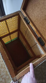 Retro koš na prádlo - 2