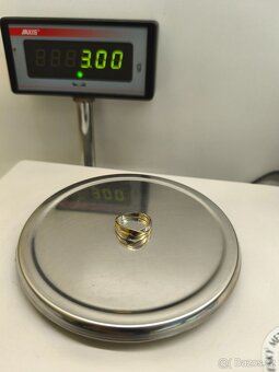 Prsten zlatý 14K - 2