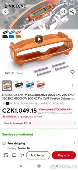Prodám tunning díly na KTM SX a EXC - 2