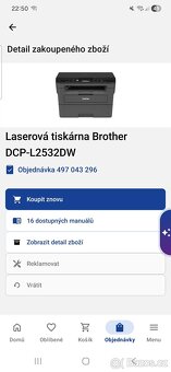 Laserova tiskarna Brother - 2