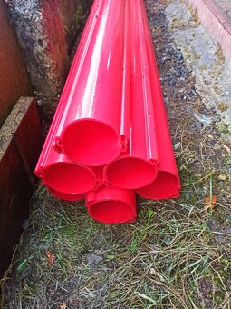 Trubka chránička dělená pevná 100 mm 3 m - 2