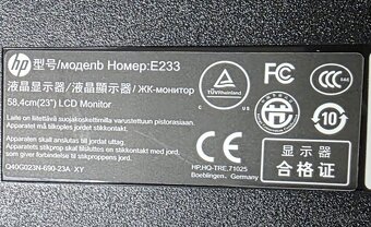 Monitor HP E233 - 2