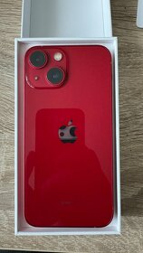 Apple iPhone 13 mini 256GB RED 10.000kč 89%baterie - 2
