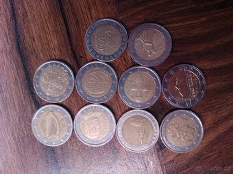 1 eurové a 2 eurové mince - 2