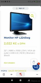 22" LCD monitor HP L2245wg - 2