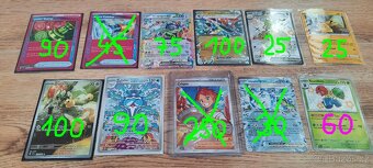 Pokémon karty EX a další - 2