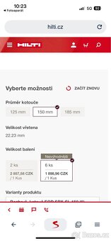 Diamantový kotouč Hilti 150 - 2