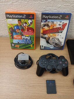 PS2 Slim - Top stav + Kamera - 2