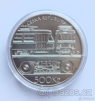 500 Kč 2024 – Tramvaj ČKD Tatra T3 b.k. v etui UNC - 2