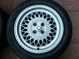 Prodám ALU na BMW E30 R15 MELBER 4x100, 7Jx15 ET12 - 2