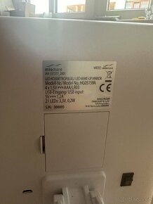 Miomare kosmetické zrcátko s LED podsvicenim - 2