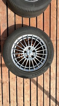 ALU ráfky AEZ vč. pneu, perfektní stav - 2