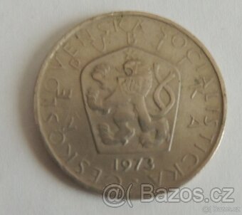 Mince 5 Kčs ČSSR 1973 - 2