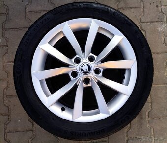 Alu kola originál Škoda Yeti, Octavia Scout 5x112 R17 - 2