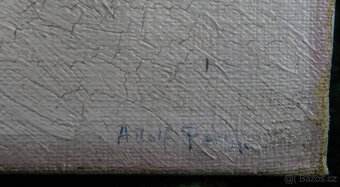 Adolf Pergl(1863-1935)-Vesnice v zimě - 2