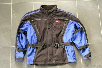 Moto bunda XL s chráničem páteře. - 2