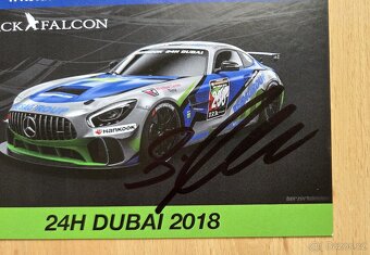 Mercedes AMG GT autogram Sebastian Asch Dubai 2018 - 2