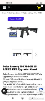 Delta armory ar15 mlok short s etu verzi - 2