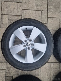 Zimní sada alu Škoda Scala/Kamiq 195/60 R16 - 2